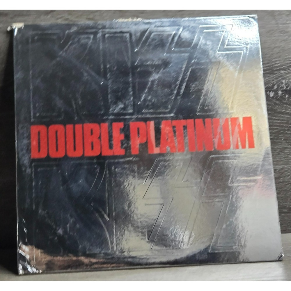 KISS Double Platinum 2x Vinyl LP Album 1978 Casablanca Record NBLP-7100 Tested
